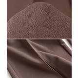 梨地ポンチ センタースリット パンツ | andme | 詳細画像20 