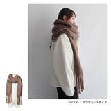 フェイクウール ボリューム ストール | andme | 詳細画像10 