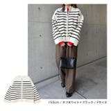 無地 ボーダー ジップ | andme | 詳細画像9 