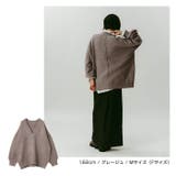 Vネック 長袖 ニット | andme | 詳細画像15