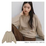 クルーネック 長袖 ニット | andme | 詳細画像6 