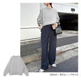 裏毛 ボリューム 長袖 | andme | 詳細画像8