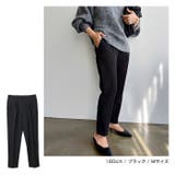 ストレッチ センタープレス テーパードパンツ | andme | 詳細画像6 