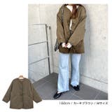 ノーカラー キルティング ジャケット | andme | 詳細画像11 