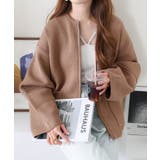 無地 ボーダー ジップ | andme | 詳細画像32 