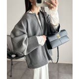 無地 ボーダー ジップ | andme | 詳細画像37 