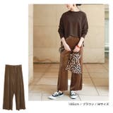 コーデュロイ ベロア ワイドパンツ | andme | 詳細画像3 