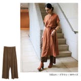 コーデュロイ ベロア ワイドパンツ | andme | 詳細画像4 