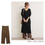 コーデュロイ ベロア ワイドパンツ | andme | 詳細画像5 