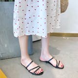 ミュールサンダル レディース ストラップ | SUNSHINE CLOSET | 詳細画像4 
