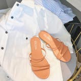 ORANGE | ミュールサンダル レディース ストラップ | SUNSHINE CLOSET