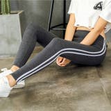 ダークグレー(予約販売) | サイドラインパンツ レディース レギンス | SUNSHINE CLOSET