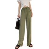 グリーン | レディース ワイドパンツ ハイウエスト | SUNSHINE CLOSET
