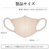 3Dマスク 立体 血色マスク 10枚入り | SUNSHINE CLOSET | 詳細画像3