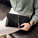 ブラック | クラッチバッグ タッセル パーティバッグ | SUNSHINE CLOSET