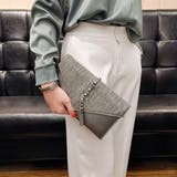 シャンパングレイ | クラッチバッグ タッセル パーティバッグ | SUNSHINE CLOSET