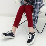 内スリット*ダークレッド | ストレッチサイドスリットリブレギンス 春 春服 | SUNSHINE CLOSET