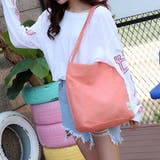 ピンク | キャンバストートバッグ ショッピングバッグ 肩掛け | SUNSHINE CLOSET