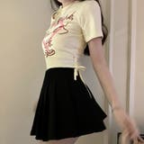 ロゴt 韓国 tシャツ レディース 半袖 | ANGELCLOSET | 詳細画像11
