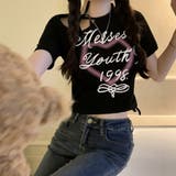 ロゴt 韓国 tシャツ レディース 半袖 | ANGELCLOSET | 詳細画像8