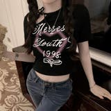 ロゴt 韓国 tシャツ レディース 半袖 | ANGELCLOSET | 詳細画像9