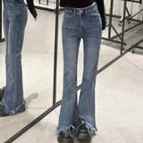 フレアパンツ デニムパンツレディース美脚 | ANGELCLOSET | 詳細画像11