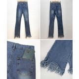 フレアパンツ デニムパンツレディース美脚 | SUNSHINE CLOSET | 詳細画像23 