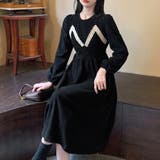 コーデュロイワンピース レイヤード風秋冬 | SUNSHINE CLOSET | 詳細画像1