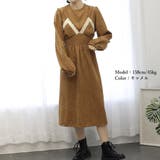 コーデュロイワンピース レイヤード風秋冬 | SUNSHINE CLOSET | 詳細画像11
