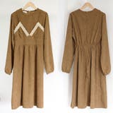 コーデュロイワンピース レイヤード風秋冬 | SUNSHINE CLOSET | 詳細画像3