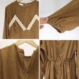 コーデュロイワンピース レイヤード風秋冬 | SUNSHINE CLOSET | 詳細画像4