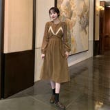 コーデュロイワンピース レイヤード風秋冬 | SUNSHINE CLOSET | 詳細画像8