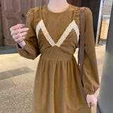 コーデュロイワンピース レイヤード風秋冬 | SUNSHINE CLOSET | 詳細画像9