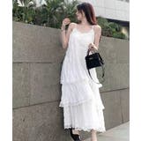 ティアードキャミワンピース レースワンピ | SUNSHINE CLOSET | 詳細画像19