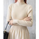 ミドル丈ニットワンピースハイネックワンピ | SUNSHINE CLOSET | 詳細画像17 