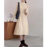 ミドル丈ニットワンピースハイネックワンピ | SUNSHINE CLOSET | 詳細画像4 