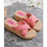 厚底サンダルジュート風クロスサンダル美脚 | SUNSHINE CLOSET | 詳細画像13 