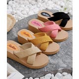 厚底サンダルジュート風クロスサンダル美脚 | SUNSHINE CLOSET | 詳細画像17 