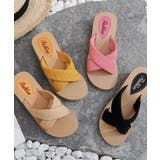 厚底サンダルジュート風クロスサンダル美脚 | SUNSHINE CLOSET | 詳細画像19 