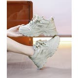 ダッドスニーカー レディース 厚底靴美脚 | SUNSHINE CLOSET | 詳細画像12 