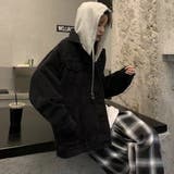 韓国デニムジャケット フード付き 大きい | SUNSHINE CLOSET | 詳細画像10