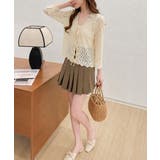 フロントリボン春夏トップス 長袖シースルー羽織り透け感 大人可愛い春夏服薄手 | SUNSHINE CLOSET | 詳細画像11