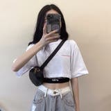 ヘソ出しtシャツ タンクトップ 韓国 | ANGELCLOSET | 詳細画像4