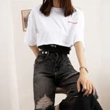 ヘソ出しtシャツ タンクトップ 韓国 | ANGELCLOSET | 詳細画像9