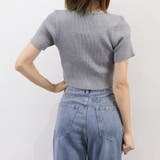 サマーニット ショート丈 ニットトップス | ANGELCLOSET | 詳細画像12
