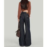 ワイドデニムパンツ ハイウエストジーンズ | SUNSHINE CLOSET | 詳細画像5 