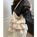 フリルショルダーバッグ ティアードバッグ | ANGELCLOSET | 詳細画像1