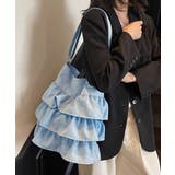 フリルショルダーバッグ ティアードバッグ | ANGELCLOSET | 詳細画像11