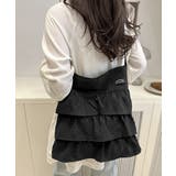フリルショルダーバッグ ティアードバッグ | ANGELCLOSET | 詳細画像6