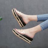 ブラック | サボサンダル レディース ヒールサンダル | SUNSHINE CLOSET